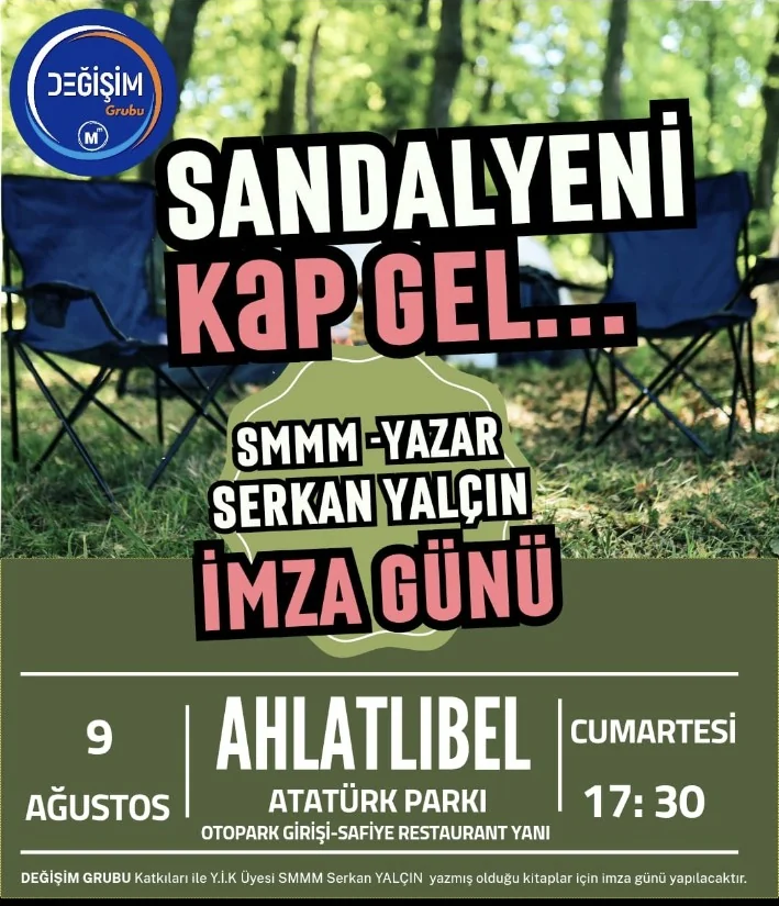 SMMM Yazar Serkan Yalçın İmza Günü görseli